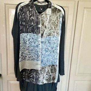 Biya Long Button Tunic